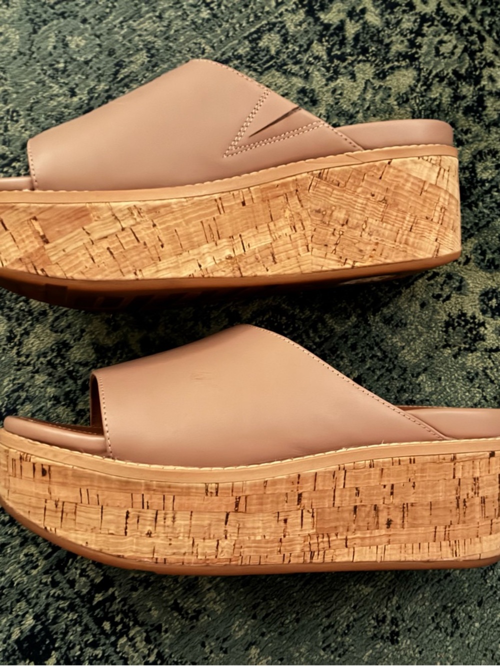 Fitflop Slide Sandals in Rose Taupe - Picture 3 of 6